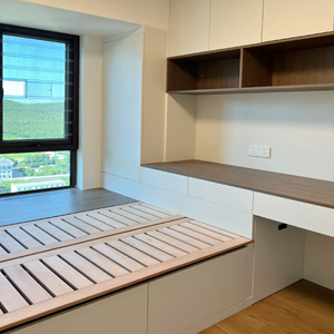 Guarda-Roupa Personalizado para Quarto Infantil, Cama e Mesa Integradas, Combinação de Cama e Armário que Economiza Espaço - Product Image 4