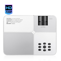 Projecteur numérique multimédia H3 prenant en charge la 4K Full HD 1080p, projecteurs de cinéma pour home cinéma, vidéo LED Proyector HD 720p portable 3D