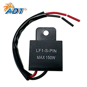 Relais de clignotant LED pour motos ADT LF1-S-PIN 12V, contrôle de la fréquence des clignotants - Product Image 1