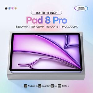 10.I pulgadas Wifi Tablet PC con teclado y lápiz Android 12,0 16GB + 1TB Android Tablet pantalla táctil Pad tableta de dibujo para la escuela - Product Image 5