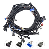 Kit de Arnés de Cables Electrónico Personalizado de Alta Calidad para Motor JCB 1KD, Arnés de Cableado Universal de 12 Circuitos para Automóvil