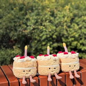 Poupée Gâteau Arc-en-ciel de Dessin Animé, Cadeau d'Anniversaire Créatif pour Enfants, Peluche Chat en Gelée, Poupée Gâteau pour Fille - Product Image 3