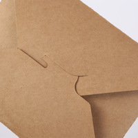 Caja de papel para embalaje de alimentos desechable Kraft en stock, caja de comida rápida para ensalada de pollo frito grueso, caja de embalaje personalizada para llevar