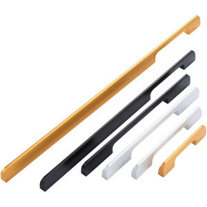Cdoc Golden Aluminum Alloy Cabinet Handle 1.2m Minimalist Design For <b>Wardrobe</b> Drawer - Product Image 5