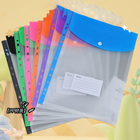 Classeur à clip en PP imprimé UV, transparent, pour partitions et feuilles de test