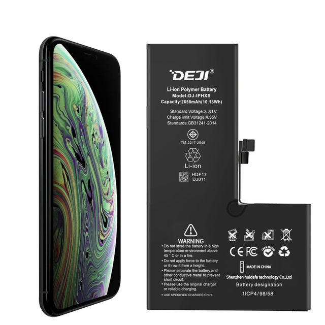 2658mAh Wholesale A1920 Oem Replacement Battery for iphone Xs