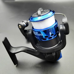 Carrete de Pesca Giratorio By200 con Relación de Engranajes 5.1:1, Carrete de Pesca de Aleación de Aluminio para Pesca en el Mar con Caña de Señuelos - Product Image 2
