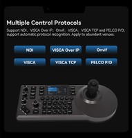 Controlador PTZ al mejor precio con Joystick 4D Broadcast Controlador de cámara de Producción de Video Profesional