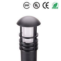 Lampadaire LED en matériau PC, IP65, anti-corrosion, pour éclairage extérieur de passerelles et cours