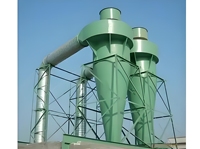 Nouveau dépoussiéreur cyclonique industriel avec construction en acier au carbone et efficacité de 99,99 % pour la collecte des poussières de sciure