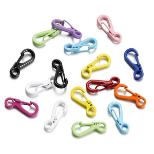 Alloy Keychain Mixed Color 10.3x24.5mm <b>Doll</b> Shape DIY Jewelry <b>Accessories</b> - Product Image 4