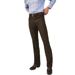 Pantalones Vaqueros de Mezclilla para Hombre, Corte Recto, Talle Alto, Estilo Cowboy, Personalizados, 2026 - Product Image 1