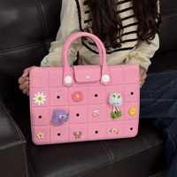 Sac à main pour ordinateur portable en EVA, léger, moderne, durable, imperméable, avec logo personnalisé, pour voyage en Corée, vente en gros