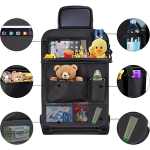 Grenzüberschreitende 600D Oxford-Stoff Auto-Organizer-Tasche für die Rückenlehne des Autositzes zur Innenraumaufbewahrung und als Esstisch, hergestellt in China - Product Image 2
