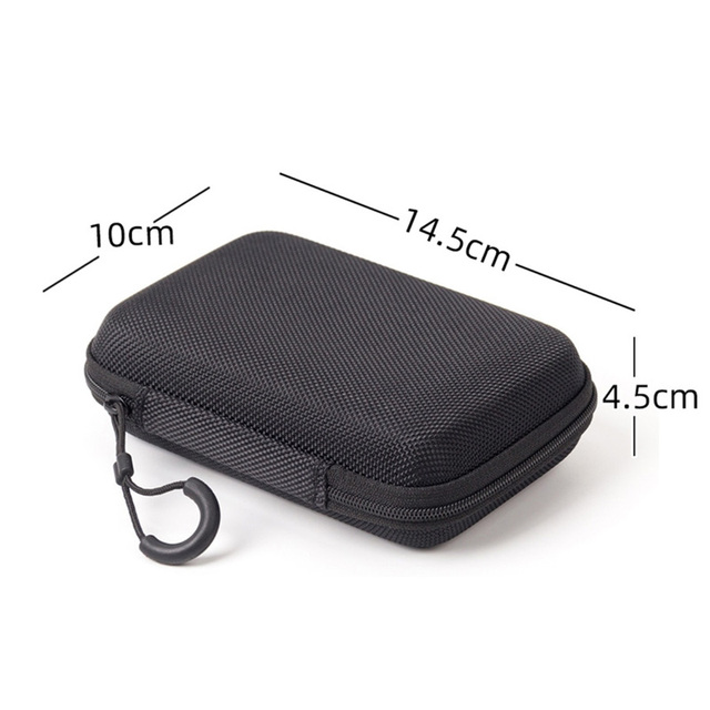 1860D Nylon Black EVA hd Hdd Hard Drive Carrying Bag,EVA Storage Portable Hard Shell Bag Case