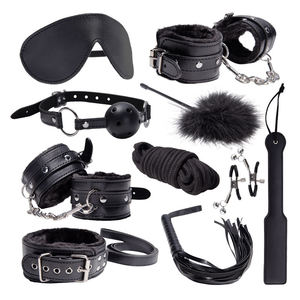 Ensemble de retenue pour chien adulte SM Bondage Kit avec masque fouet <span class=keywords><strong>Harnais</strong></span> pour aventures sexuelles - Product Image 1