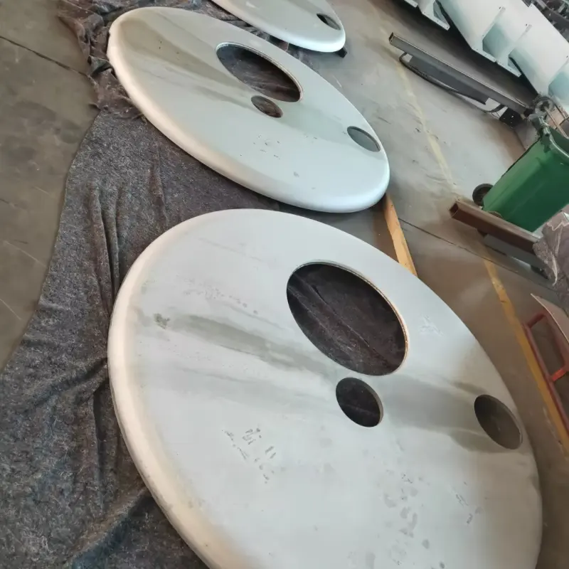 Made In China Customized Alloy Steel Large Asme Flanged And Dished Flat Head