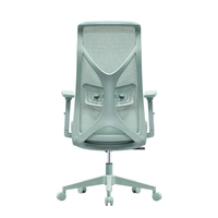 Chaise de bureau de direction ergonomique B62, nouvelle conception moderne, avec dossier en maille verte, pour un confort optimal – Mobilier essentiel