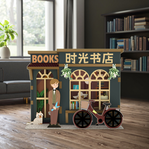 Juego de Portalápices de Madera 3D Creativo, Educativo y Personalizable al por Mayor, con Temática de Edificios para Niños y Adultos, 50 Piezas - Product Image 5