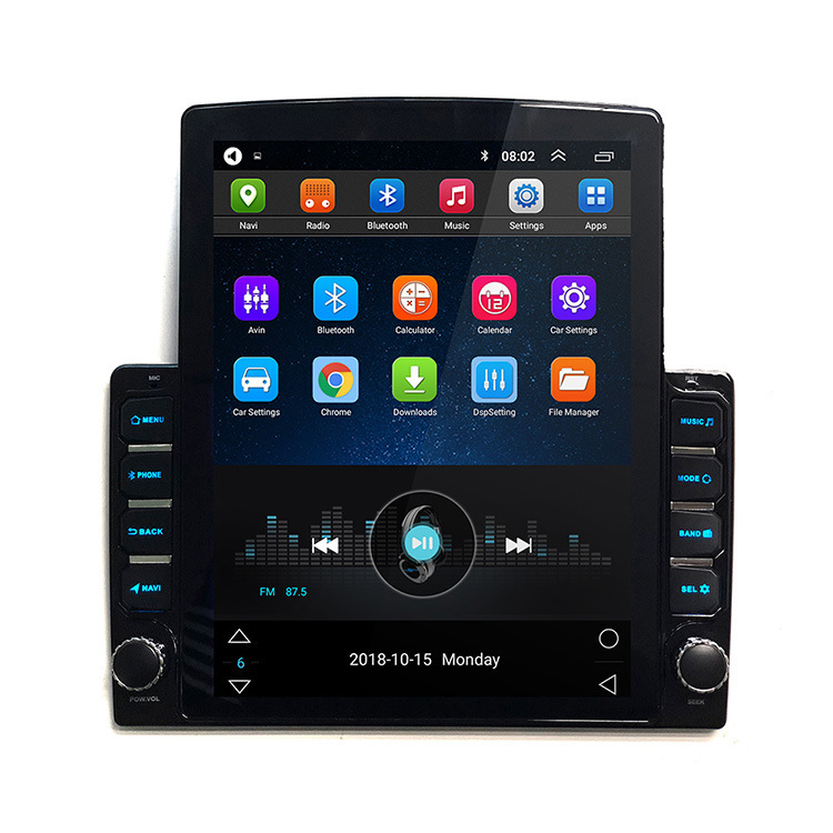 Universal 2 <strong>Din</strong> <strong>Head</strong> <strong>Unit</strong> 9.7 Inch <strong>Android</strong> 10.0 Car Radio Vertical Touch Screen Stereo GPS Navigation Radio <strong>1</strong>+16gb