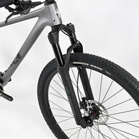 Vélo de montagne complet 27,5 pouces, cadre en carbone haute performance, fourche à suspension pneumatique, frein à disque hydraulique, professionnel tout-terrain MT