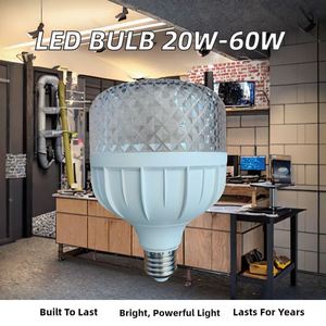 Cuerpo de Lámpara de Aluminio T80 T100 T1 de 20W-60W, Fuente de Alimentación CA, Base Tipo E27 - Product Image 2