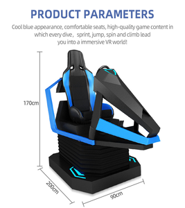 Buon prezzo Vr Car Racing Simulator ricreazione 9d Vr Simulator VR Racing Game Machine 3 DOF piattaforma elettrica 8 film da corsa - Product Image 4