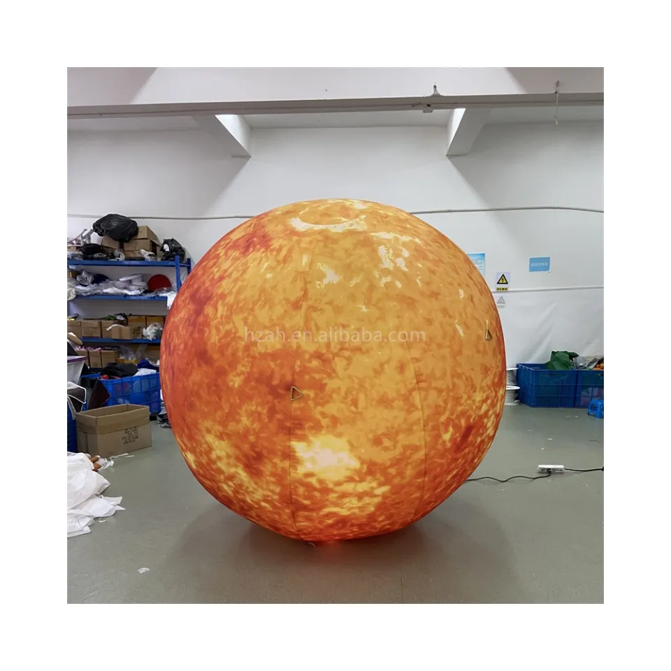 Globo inflable planeta inflable para espectáculo de eventos del Museo De ciencia