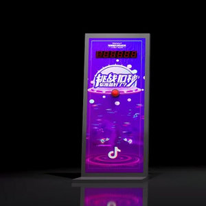 Net Red Challenge Tek Elle Kullanılan 10 Saniyelik Zamanlayıcı El Tipi Tasarım İngilizce Desteği Fiziksel Mağaza Faaliyetleri İçin Popüler - Product Image 3