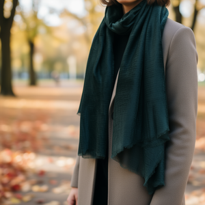 Pañuelo Angelina 90x180cm de Seda, Cuadrado, Liso, Casual, para las Cuatro Estaciones - Product Image 2