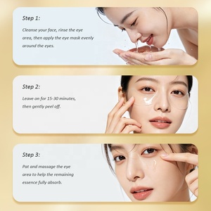 Masque pour les <span class=keywords><strong>yeux</strong></span> en hydrogel transparent rose, collagène, rafraîchissant, apaisant, hydratant, acide hyaluronique, aloe vera, patchs <span class=keywords><strong>anti</strong></span>-<span class=keywords><strong>fatigue</strong></span> pour les <span class=keywords><strong>yeux</strong></span> - Product Image 5