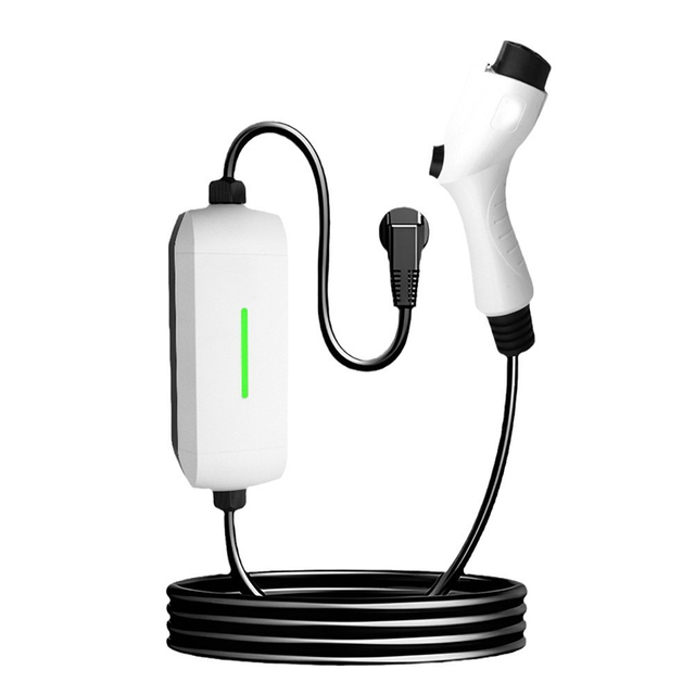 New KED KED-PT-01 Portable EV Charger 16A 3.5KW Fast Type1 EVSE with 200-220V Input for Electric Cars Retrofit/Upgrade