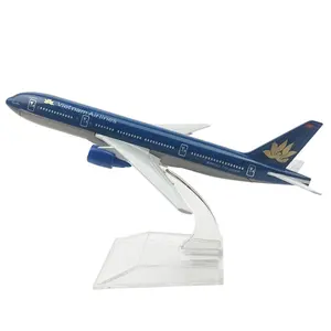 Nieuwigheid Geschenken Set Schaal 1:400 16Cm B777 Vietnam Luchtvaartmaatschappij Speelgoedvliegtuig