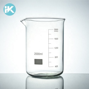 Huke Scientifique de laboratoire Personnalisé boro3.3 bécher en verre 500 ml fonction d'un bécher - Product Image 3