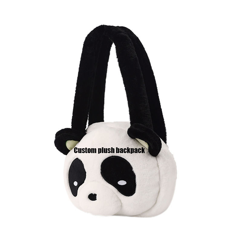 Factory Customized Plush Bag Autumn and Winter Animal Cartoon Doll Backpack  OEM Plush Coin Purse
