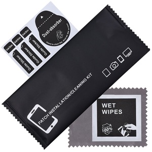 Kit di Pulizia per Telefono Personalizzato con Panno in Microfibra per Pulizia a Secco e Umido e Protezione Schermo in Vetro Temperato OSP 15 a - Product Image 4