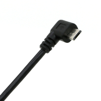 Câble d'extension USB Micro mâle vers Micro OTG USB femelle en forme de U à angle droit de 90 degrés, charge rapide de données, Shenzhen