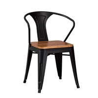 Ensemble table et chaises octogonales en bois massif, 4 places, design industriel moderne, écologique et durable, pour salon et restaurant