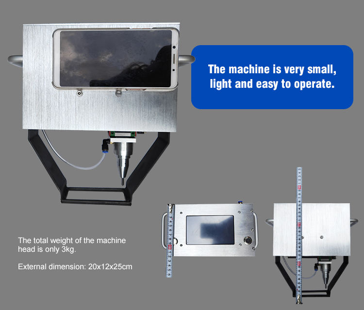 ZX Small Metal Pneumatic DOT Peen Marking Machine
