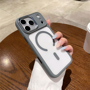 เคสใสแม่เหล็ก iPhone 18 วัสดุ PC TPU แบบไฮบริด ป้องกันแรงกระแทก สำหรับ iPhone 15 16 17 18 Pro Max - Product Image 5