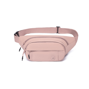 Riñonera Deportiva Unisex para Correr, Fitness, Bandolera, Riñonera con Orificio para Auriculares, Cierre de Cremallera, Forma de Barril, Hecha de Oxford - Product Image 3