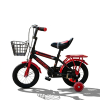 Vélo BMX pour enfants / Vélo pour enfants avec roues d'apprentissage LED 12 pouces