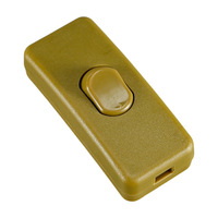 Norme nationale Norme européenne 303 Plastique IP44 Interrupteur à bascule Cordon en forme de bateau Lampe de chevet Bouton à mi-chemin Spot Just
