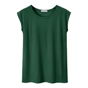 เสื้อกล้ามผู้ชายคุณภาพสูงสำหรับฤดูร้อน รุ่น TKAN26Z ระบายอากาศได้ดี ผลิตจากผ้าฝ้าย 100% ทรงหลวม สีพื้น เรียบง่าย สวมใส่สบาย - Product Image 1