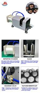 Jianbo JB-Q90/60 khí nén tự động máy cắt dây công nghiệp sử dụng tốc độ cao cáp cắt 220V/50Hz - Product Image 6