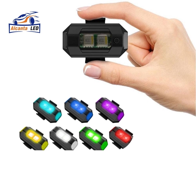 Remote Control (RC) Drone LED Flash Position Wireless Light Lorry Aircraft Crane SUV Motorcycle Others Car Light Accessories
