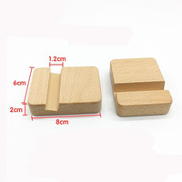 Support de téléphone intelligent en bois, supports de téléphone portable, support de tablette