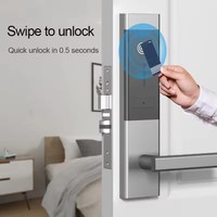 Sistema de Gestión Hotelera TTHotel TTLock, Llaves de Acceso y Tarjetas, Tarjeta RFID, Cerradura para Puerta de Habitación de Hotel