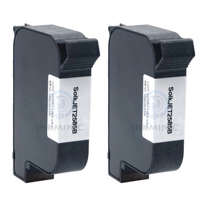 Dung môi dựa trên 2582b Đen sbk1035 tij Hộp mực Mực sbk1035 với chip sử dụng cho 1200 1050 nhiệt máy in phun - Product Image 2