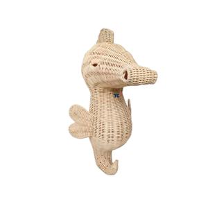 Kinsley rotin hippocampe pépinière décoration murale rotin décorations murales pour la maison en gros Vietnam artisanat fabriqué au Vietnam - Product Image 1